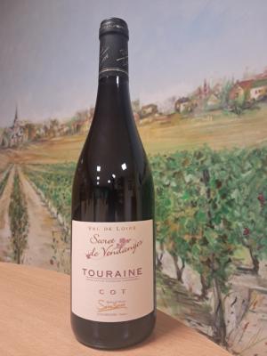 AOC Touraine Rouge Côt  ou Malbec 2023 "Secret de Vendanges"